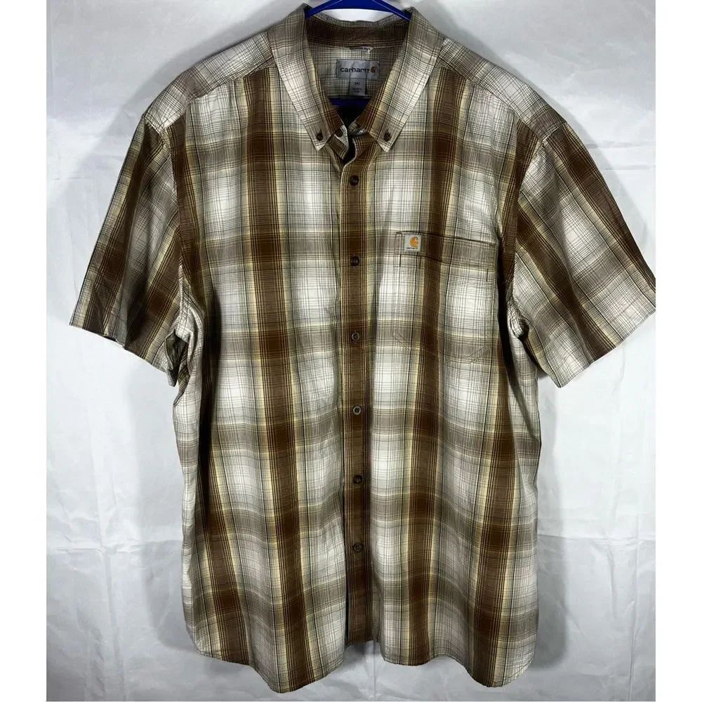 Carhartt button down shirt